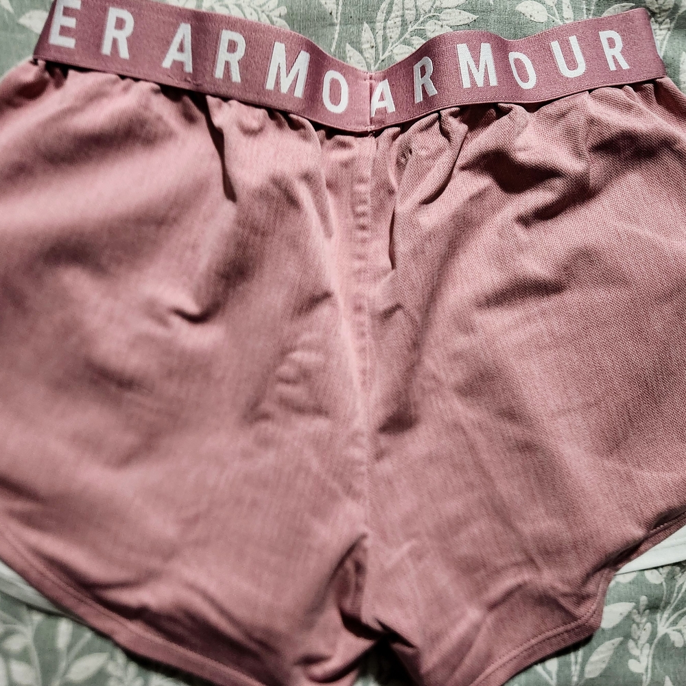 Under Armour Women's Athletic Shorts - Pink - Picture 4 of 4